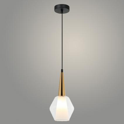 Подвес MDM4860/1HQ CL+W прозрачный/белый 1х60W E14 d150 h1150, XLD22